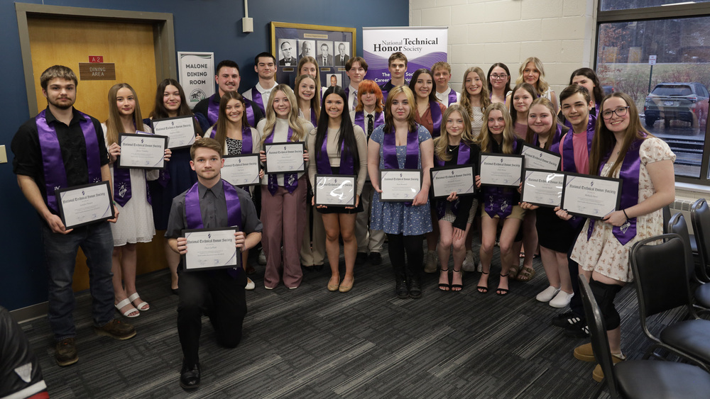 29 NTHS Inductees in group photo