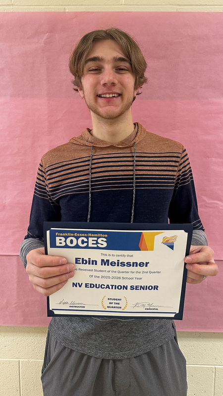 Meissner holds certificate