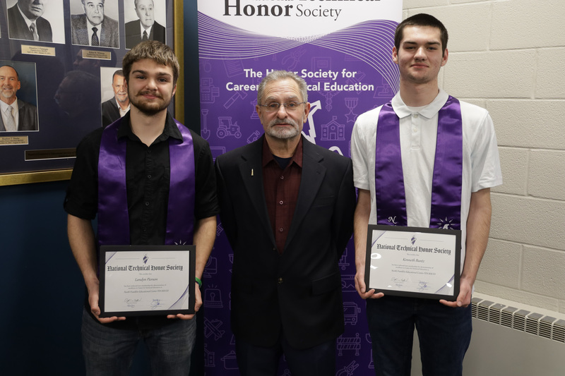 hvac instructor and inductees