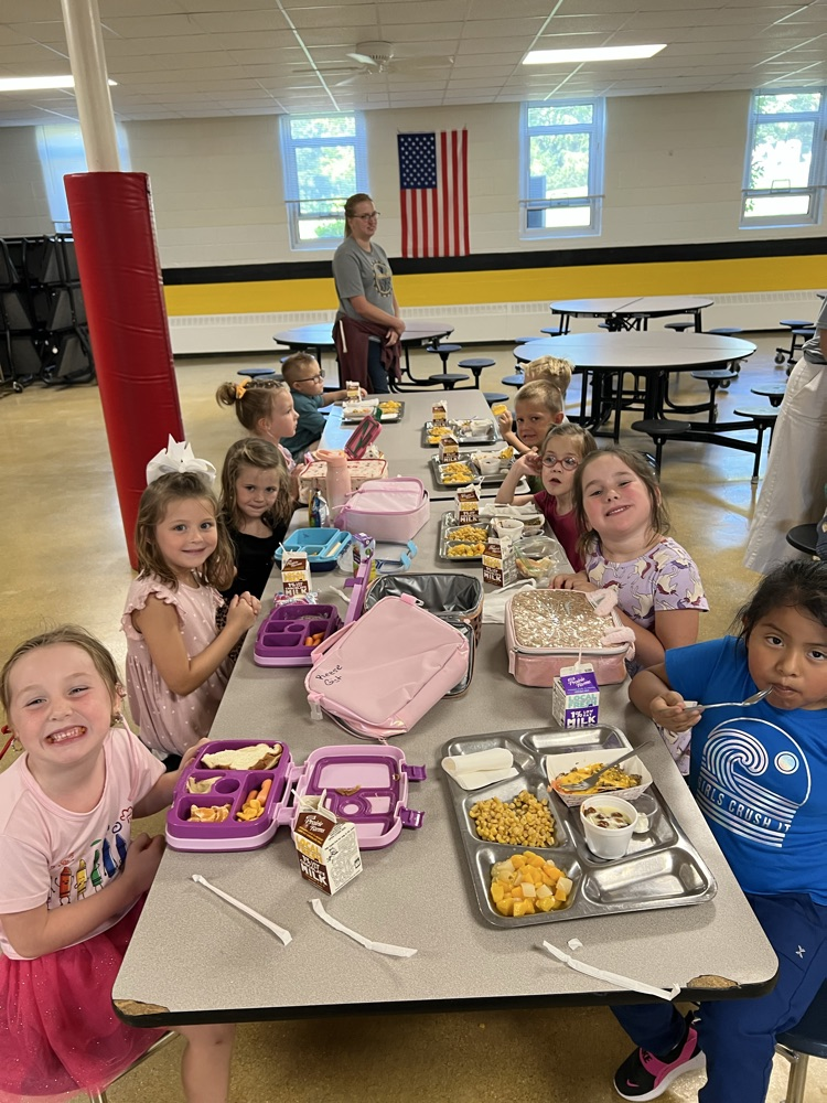 First school lunch