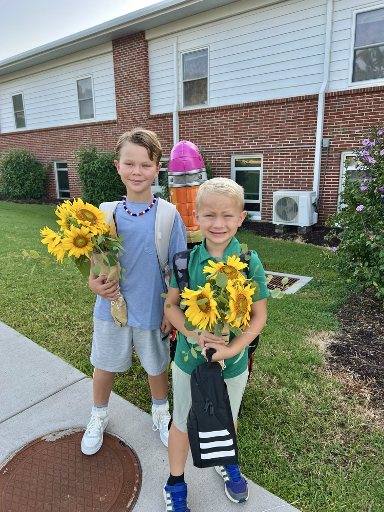 Flowers for their teachers