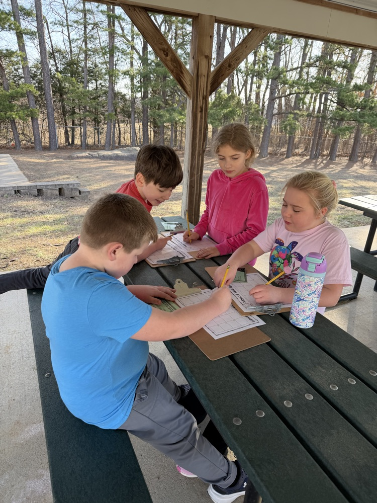 Outdoor classroom kind of day! 