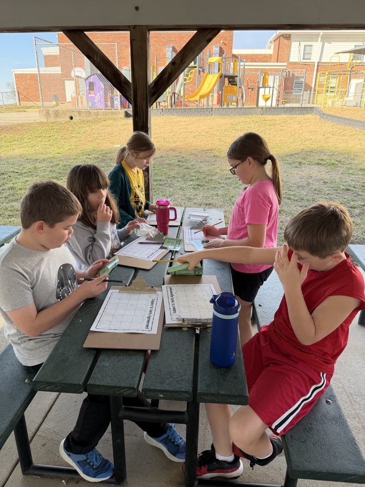 Outdoor classroom kind of day! 
