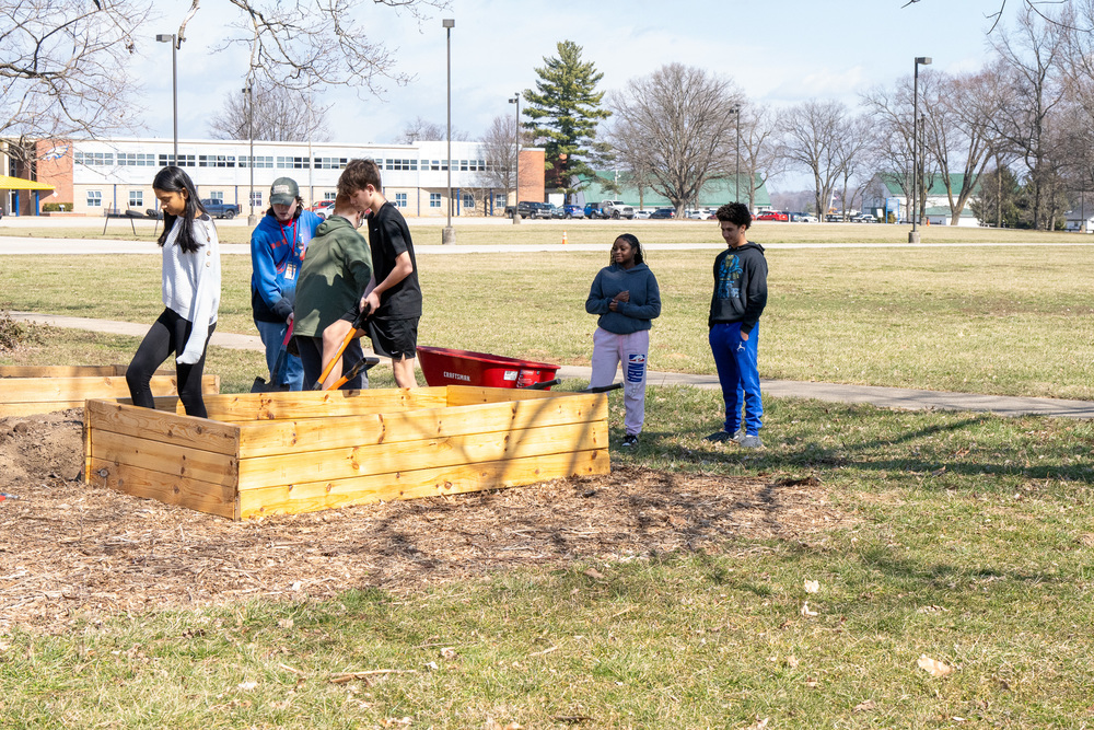 EMS Students - Garden