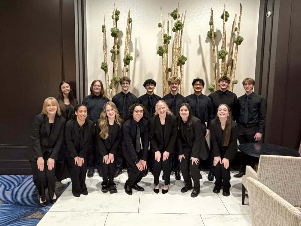 FCHS Choir Members: Lillian Cline Bella Gatewood Aaron Goins Alex Goins Kaysen Gonzales Trace Hall Carly Hoofnagle Ella Hurley KeAaron Jones Holly Marshall Lyvia McCutchen Kaileb Oliver Samuel Patrick Ayden Stigers Mallory Toppass Ismael Valladares‑Valles