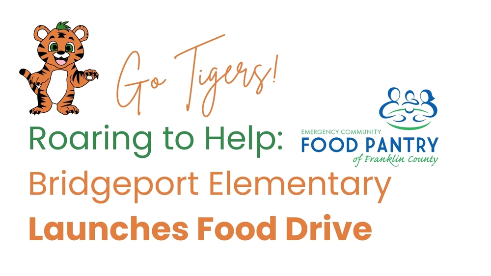 BPE Food Drive Graphic Announcement