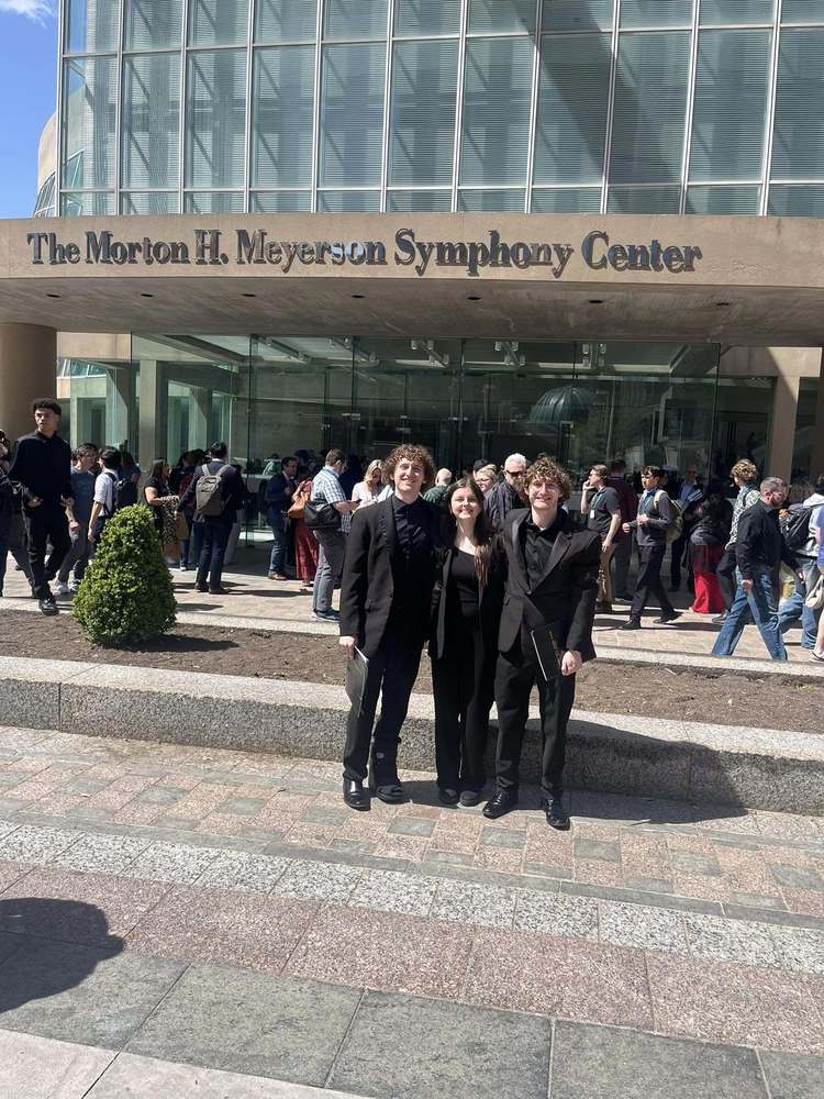 Kenzie Rose-S2 Jimmy Webb-T1 Joey Webb-T1 at ACDA National Honor Choir 2025!
