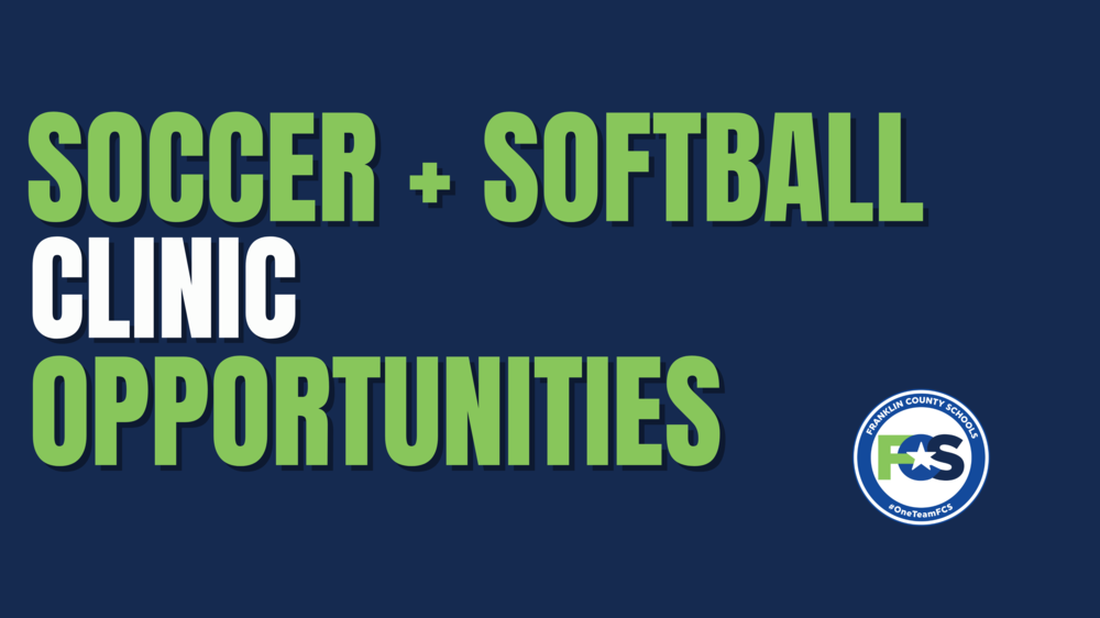soccer + softball clinic opportunities