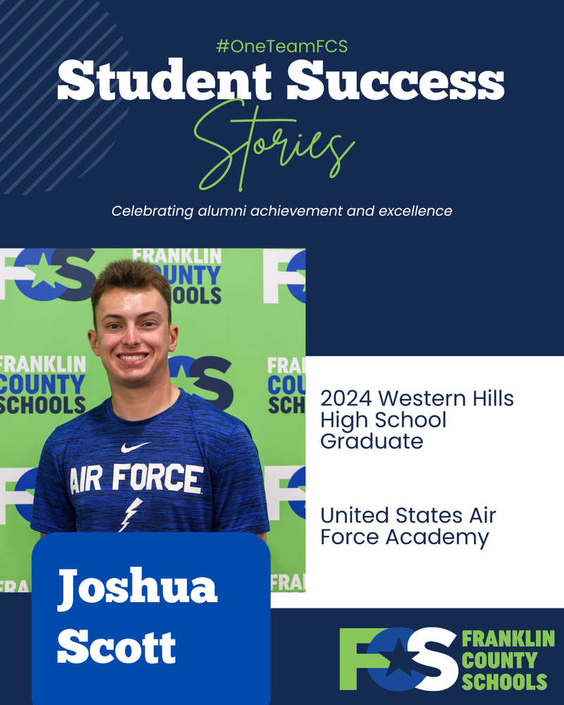 Student Success Stories Features Joshua Scott