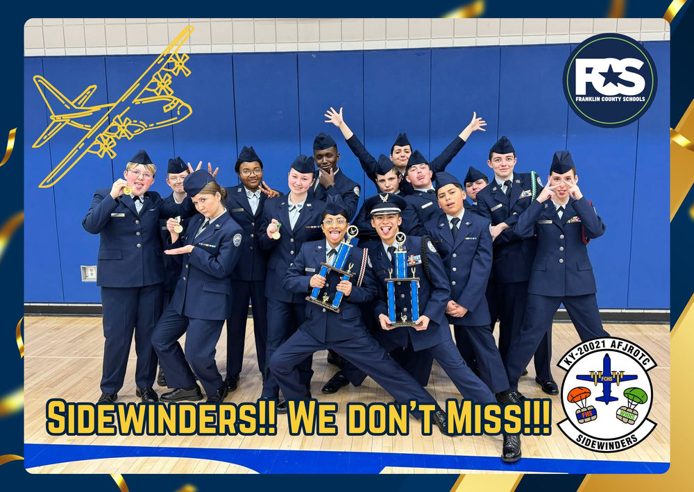 The team earned 1st place in Advanced Color Guard, 2nd place in First-Year Color Guard (improving from 3rd place last year), and 2nd, 5th, and 7th place in individual medals for First-Year Knockout.