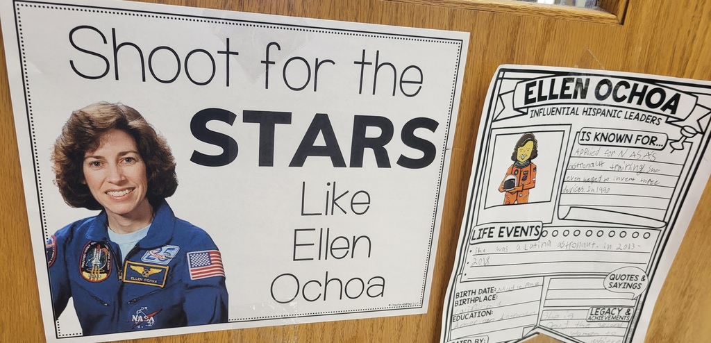 Shoot for the stars like Ellen Ochoa