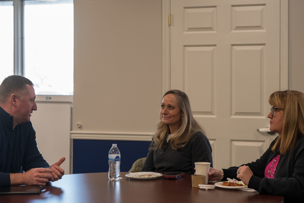Key Coms members in our board room. 