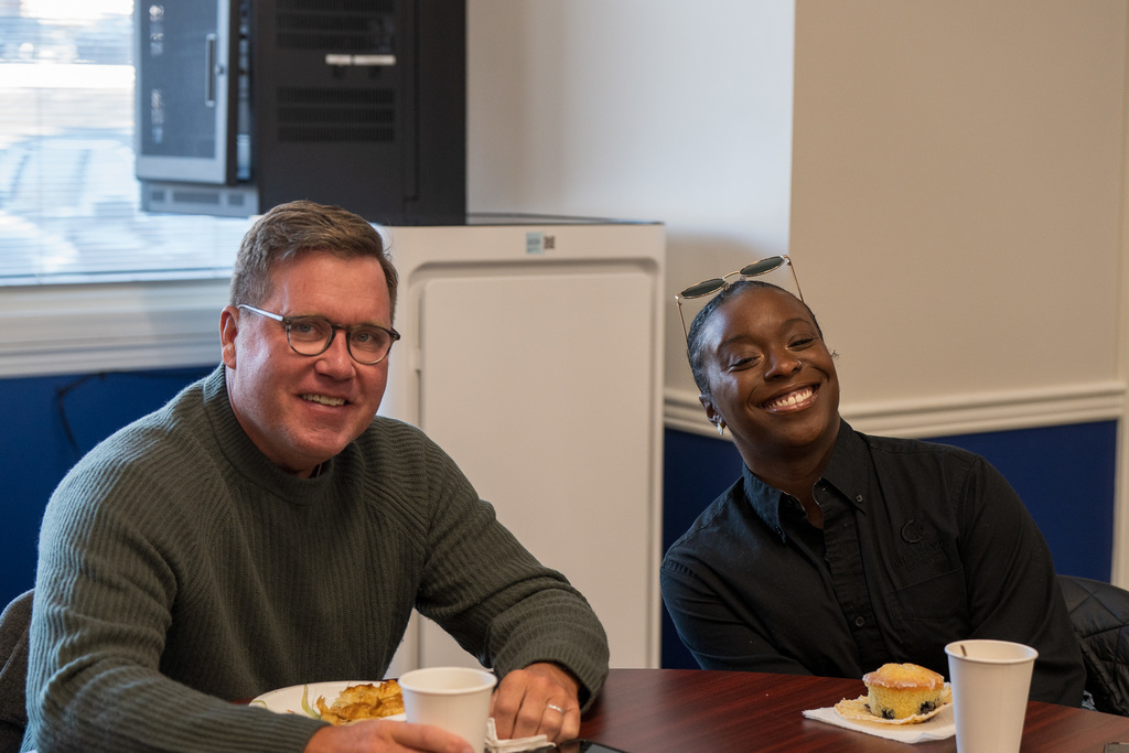Key Coms members in our board room. 
