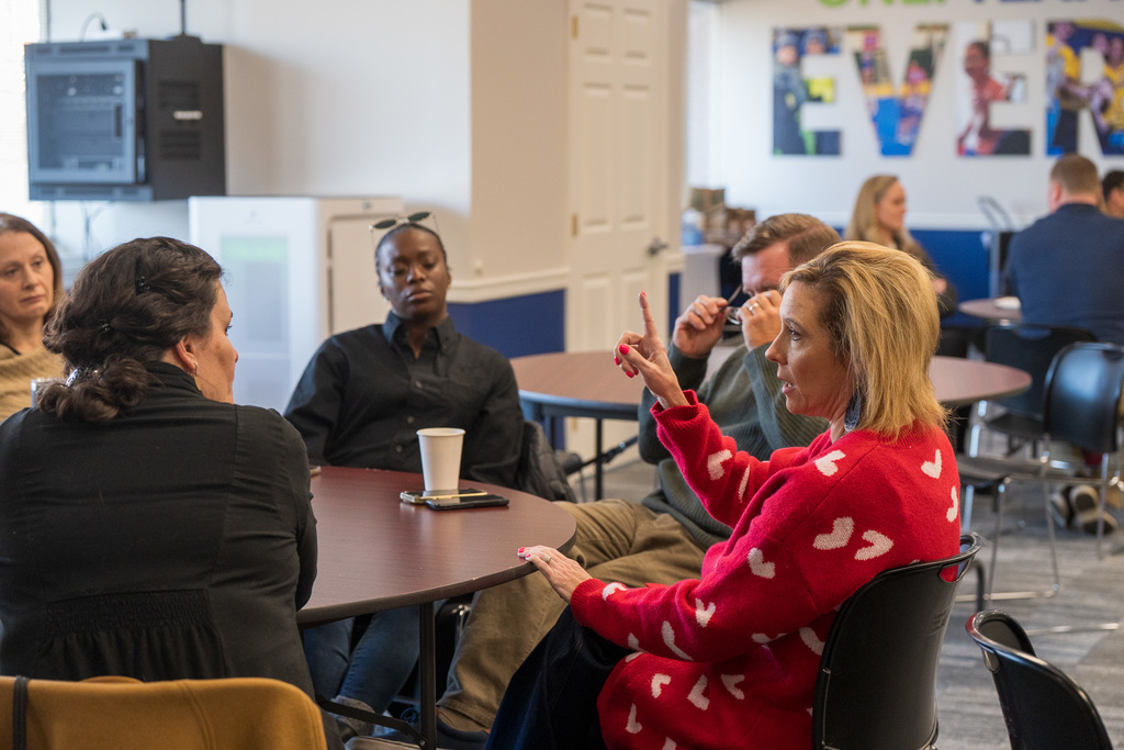 Key Coms members in our board room. 