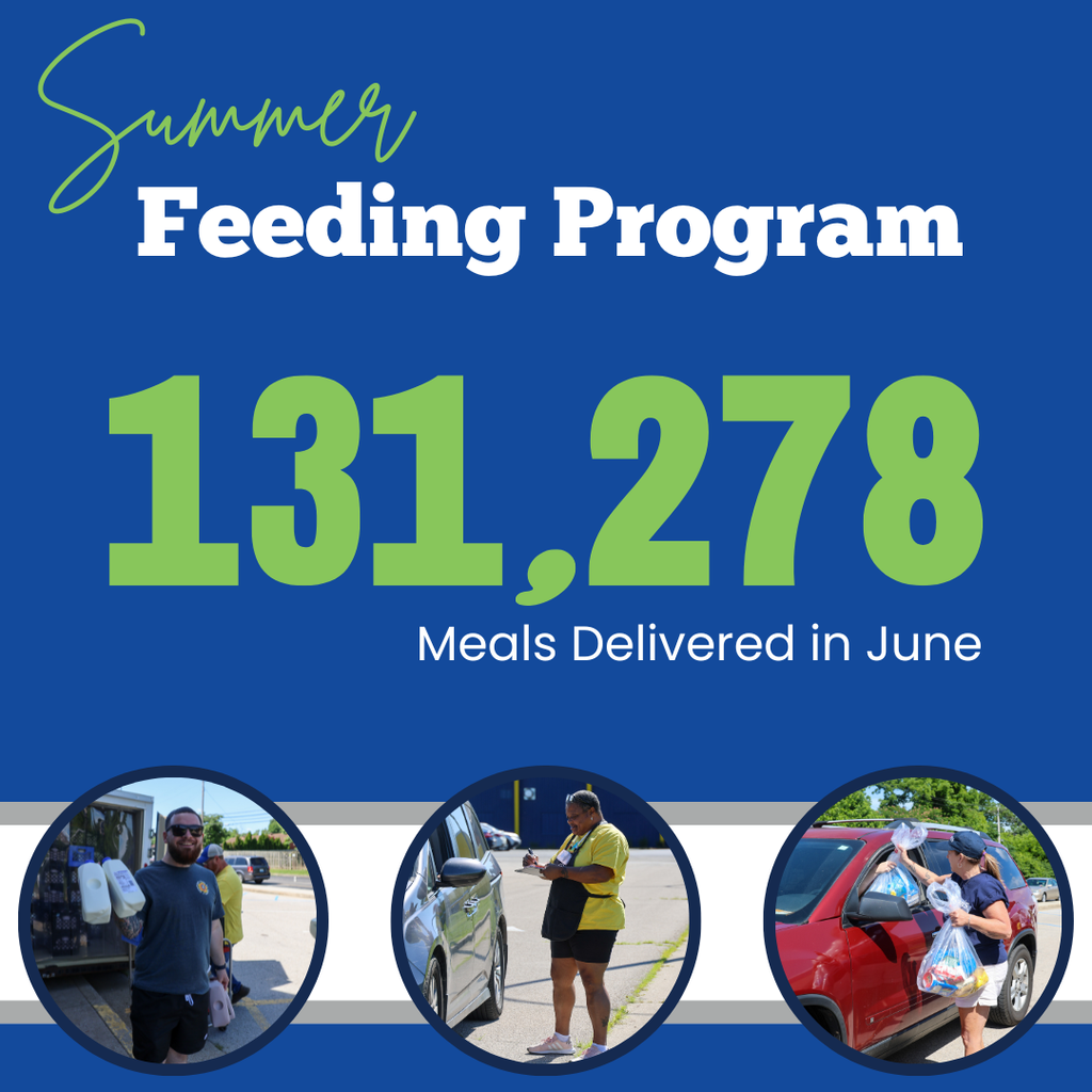 The Summer Feeding Program delivered 131,278 meals in June