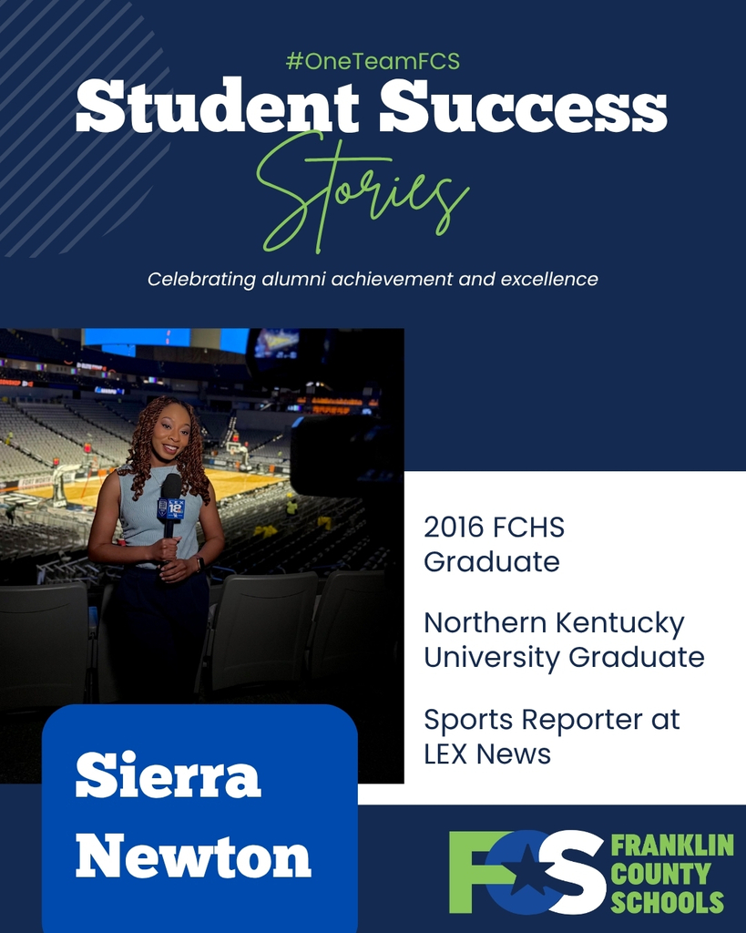 #OneTeamFCS Student Success Stories shines a spotlight on FCHS Graduate Sierra Newton.