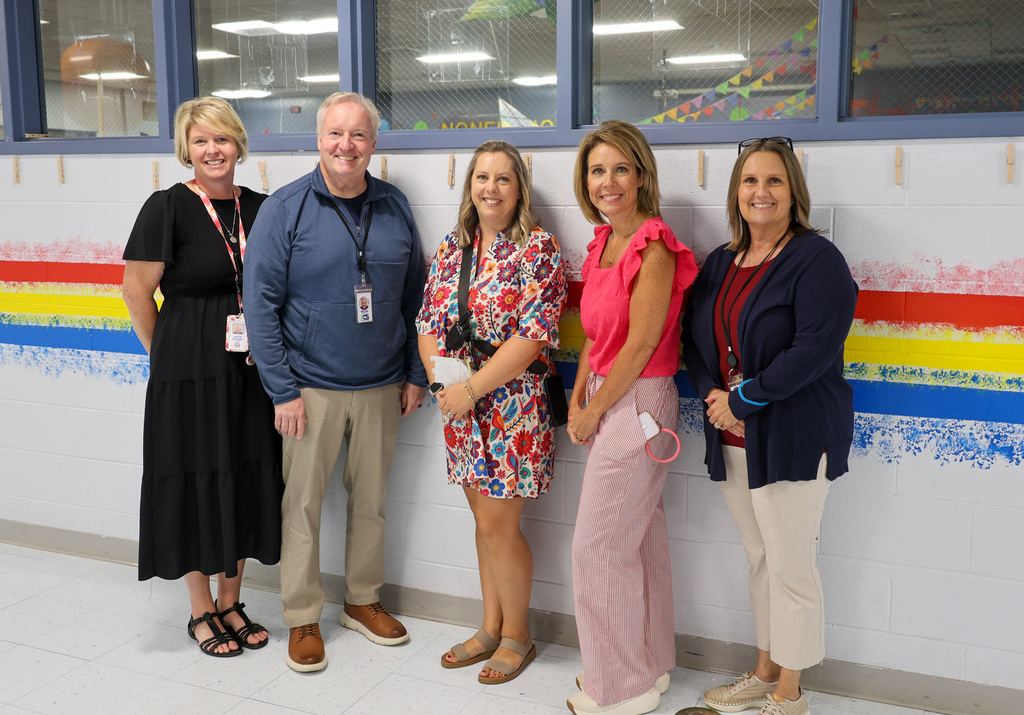 Group photo of Superintendents and ELV school leaders.