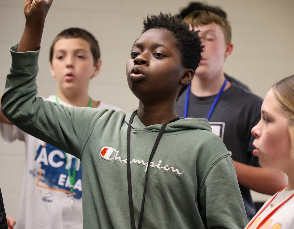 EMS Choir Student