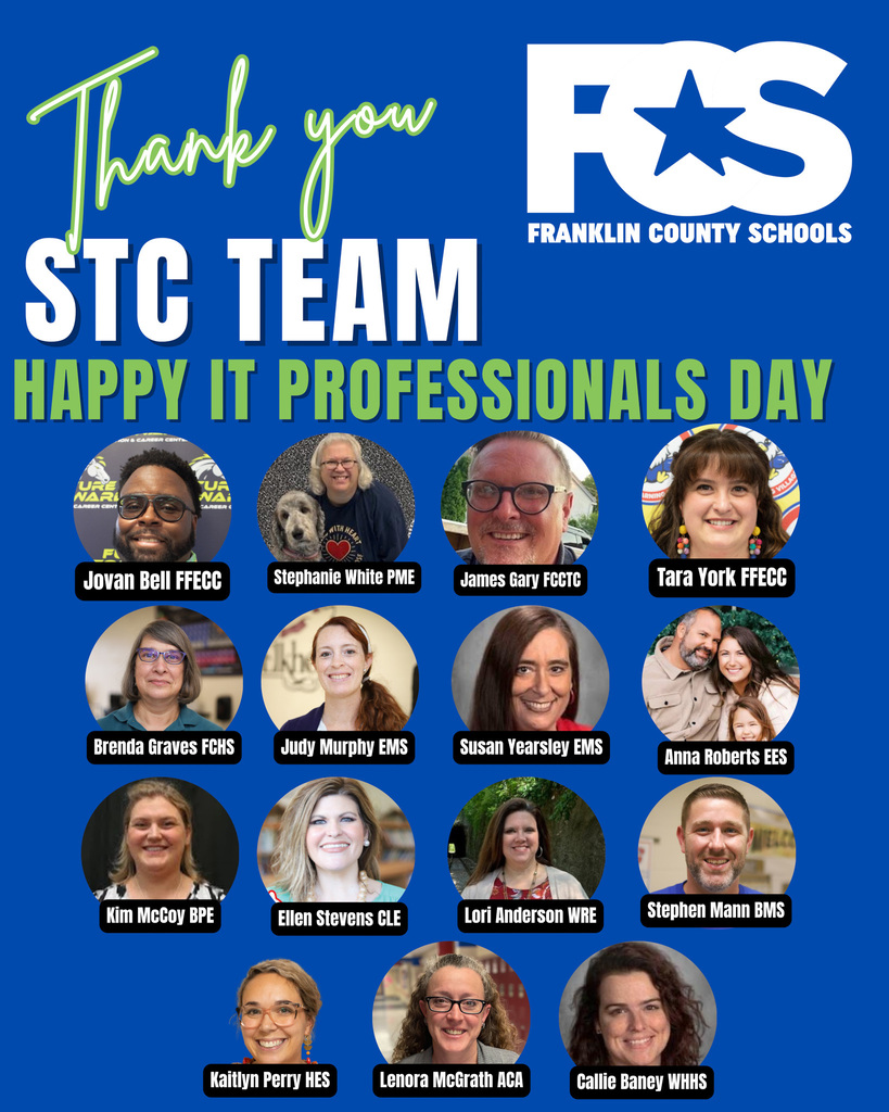 Graphic with photos of the IT STC Team.