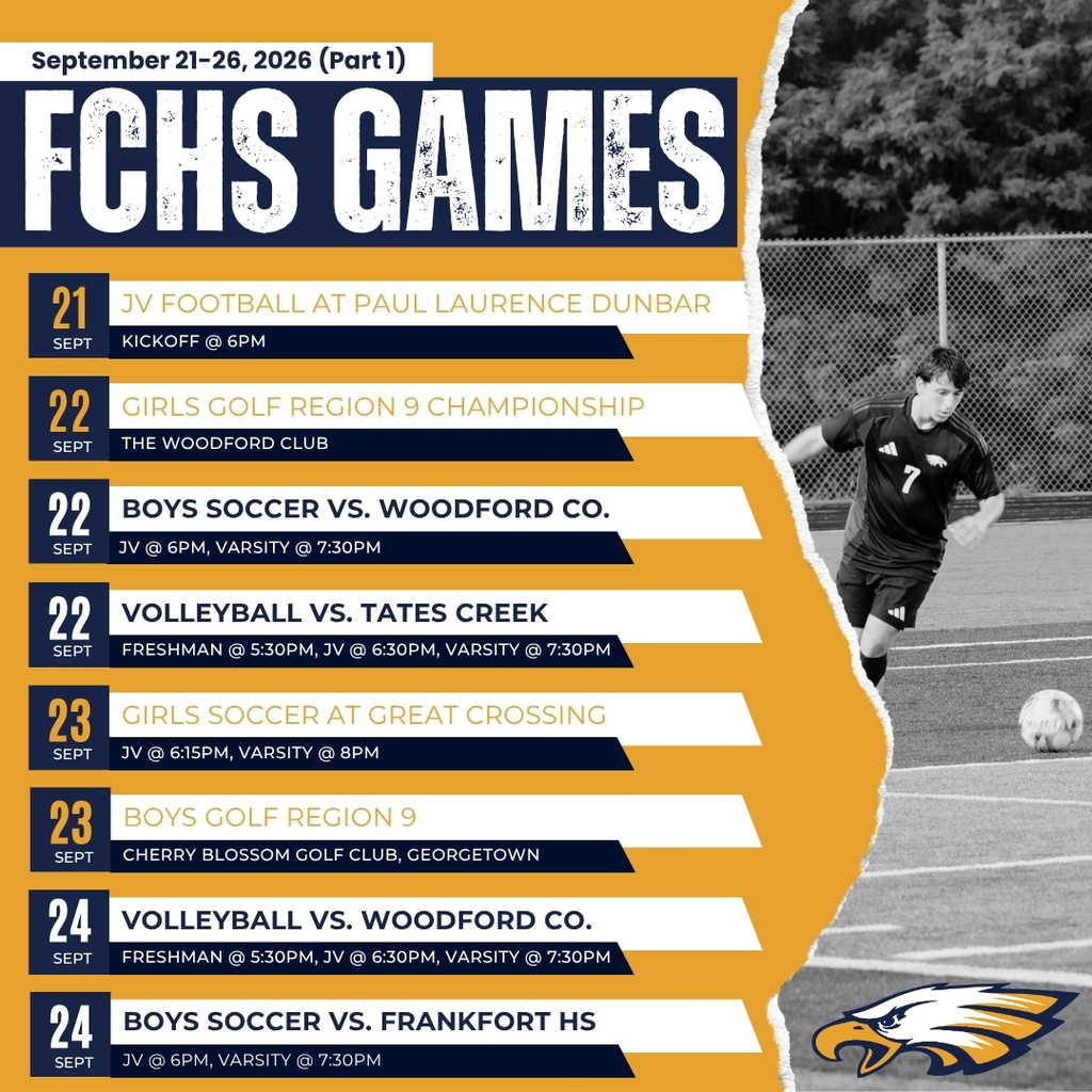 FCHS Game Schedule
