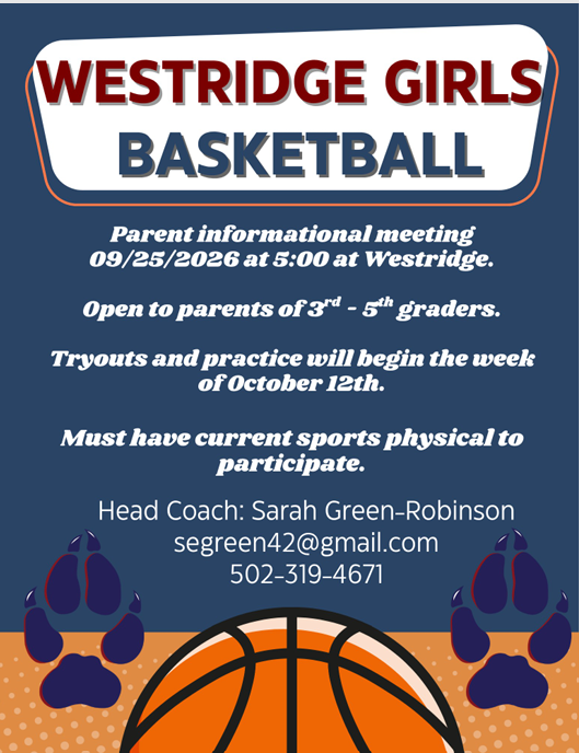 Girl's Basketball Flyer