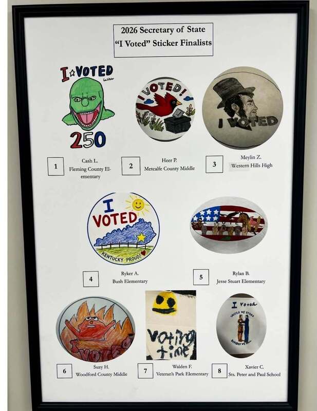 "I Voted" Sticker Finalists