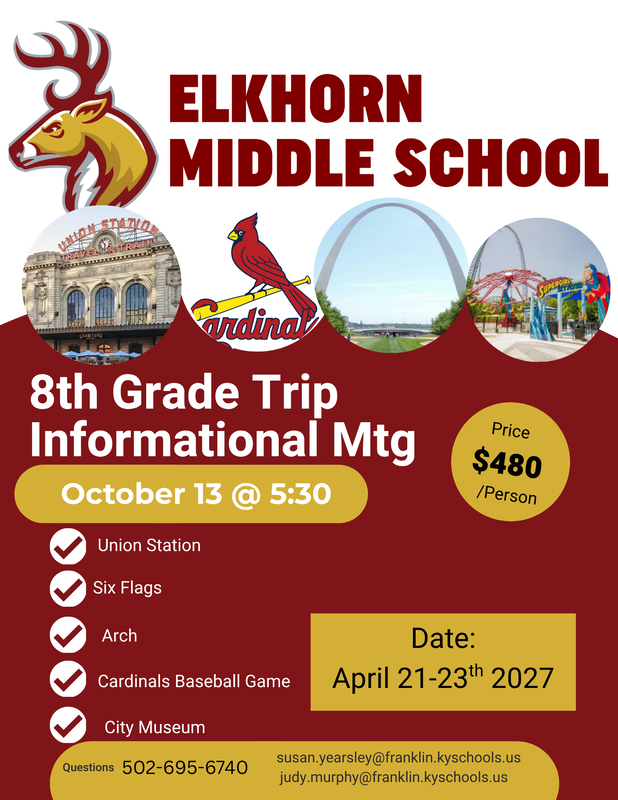 8th grade trip