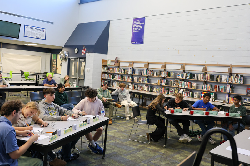 WHHS and FCHS face off for the Quick Recall round.