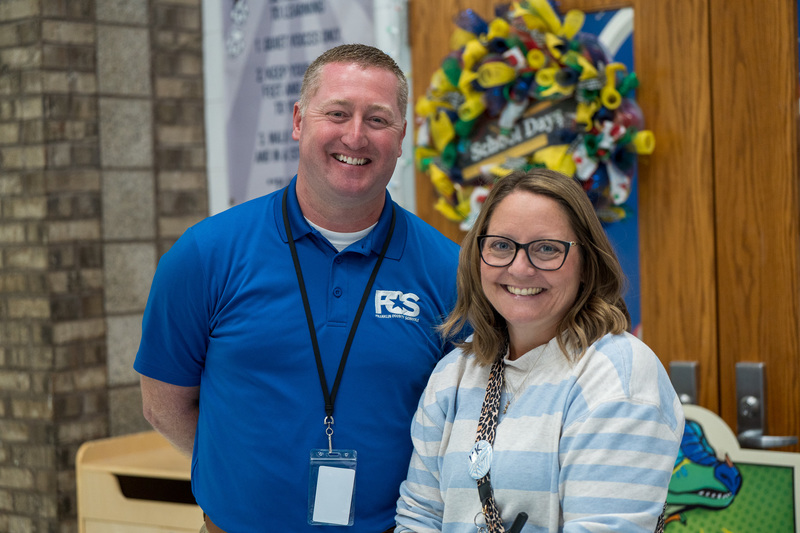 director of instruction, matt and principal, chirsty