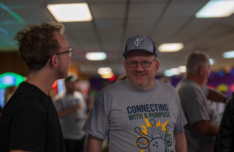 Coach simpson in the alley