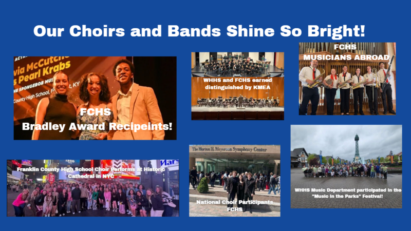 choirs and bands