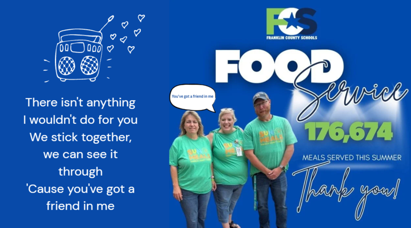 food service promotional graphic