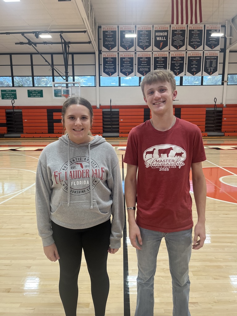 October and September student of the month