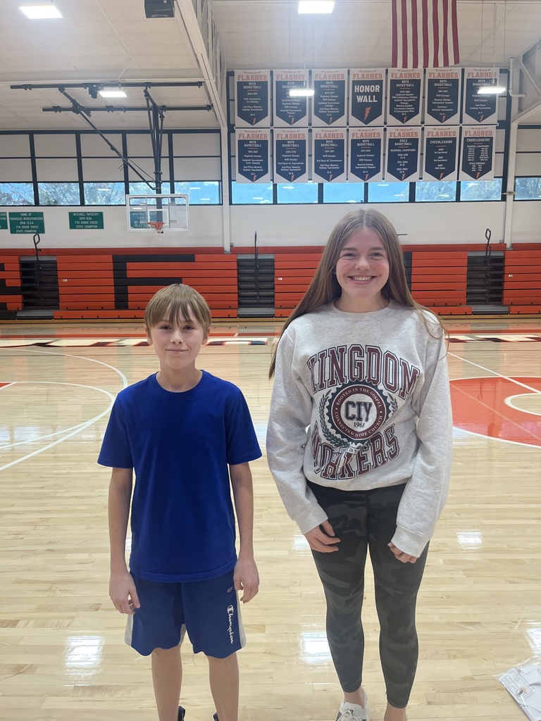 October and September student of the month