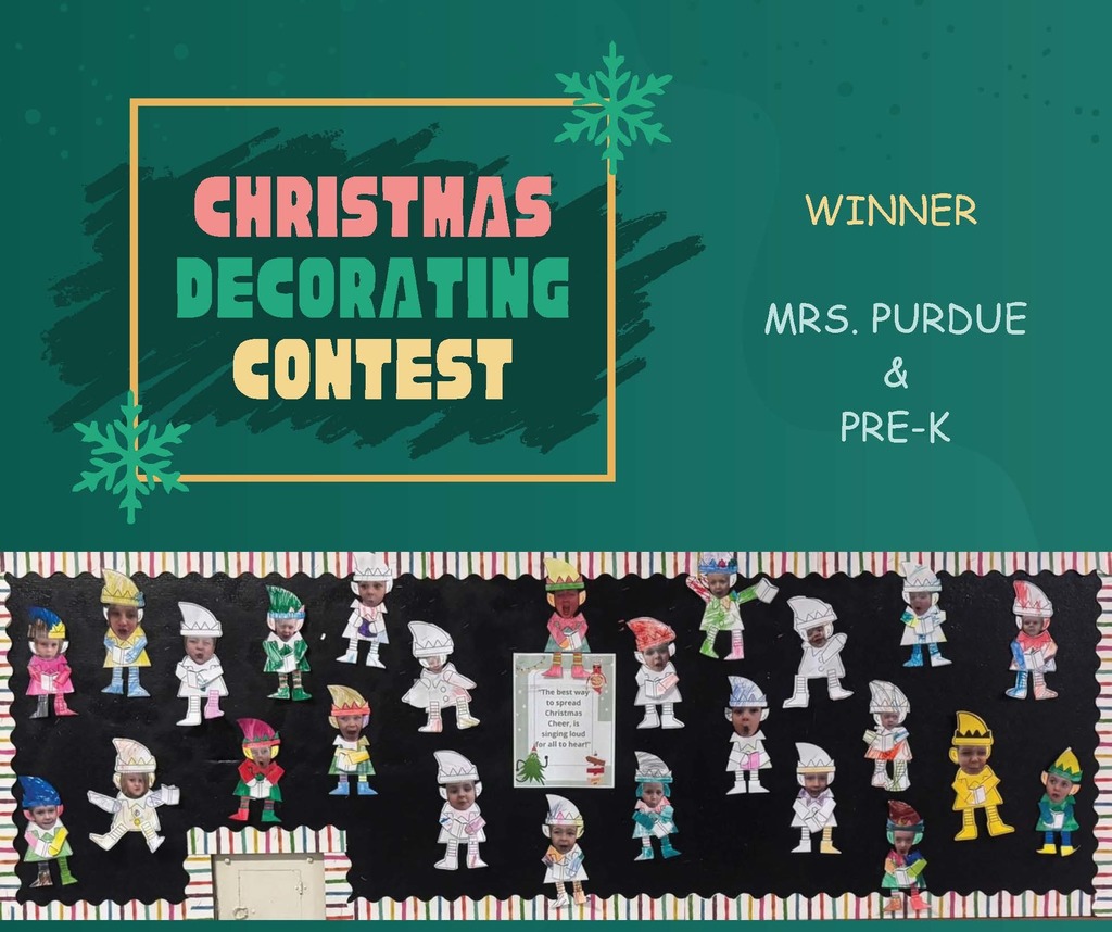 images of christmas door contest.