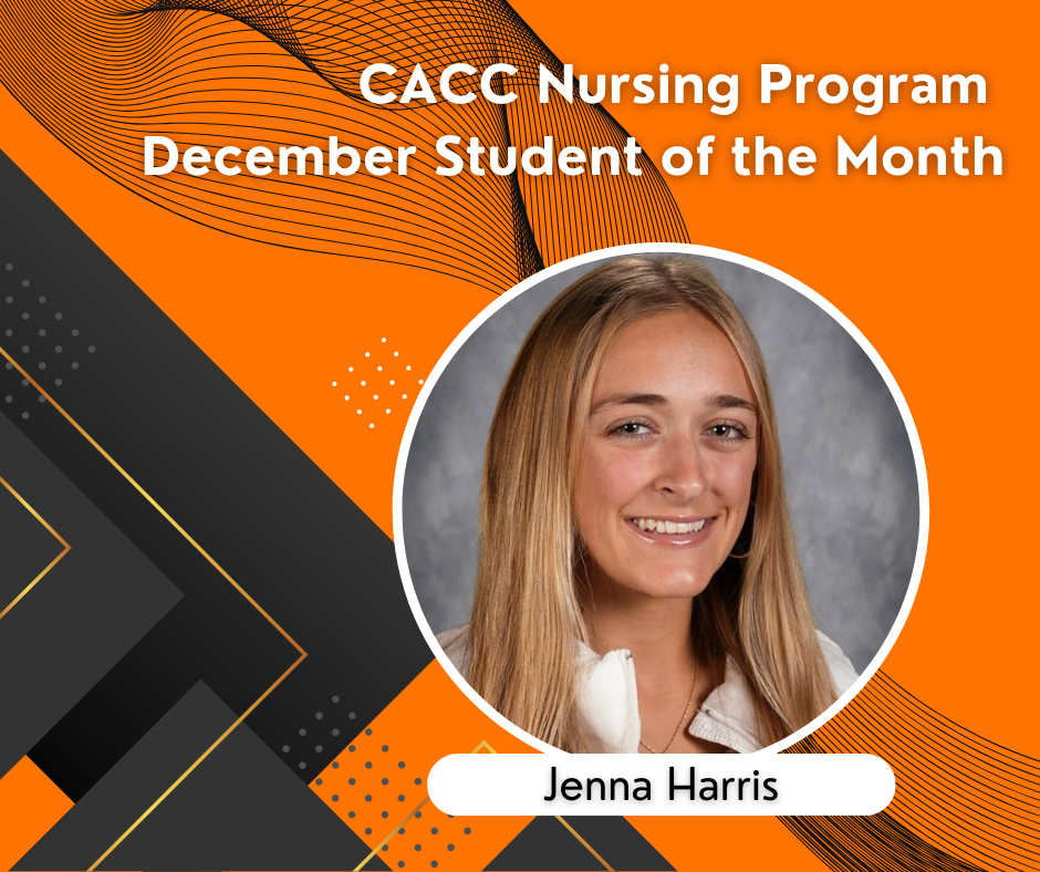 cacc december student of the month