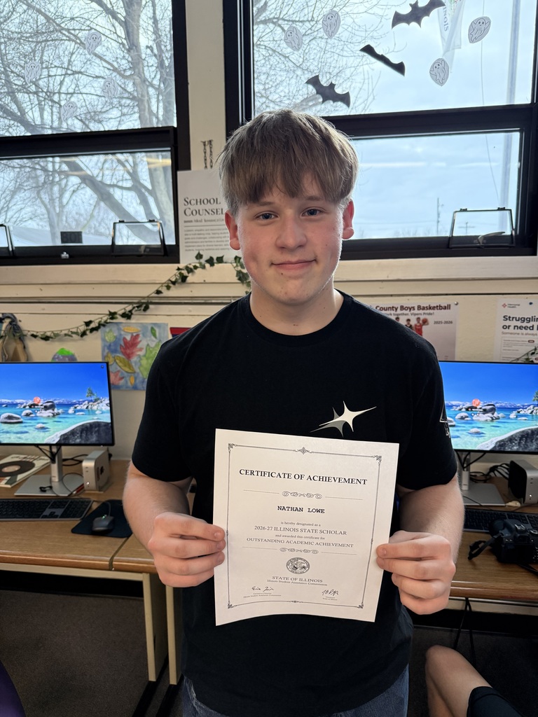 Illinois state scholar Nathan Lowe