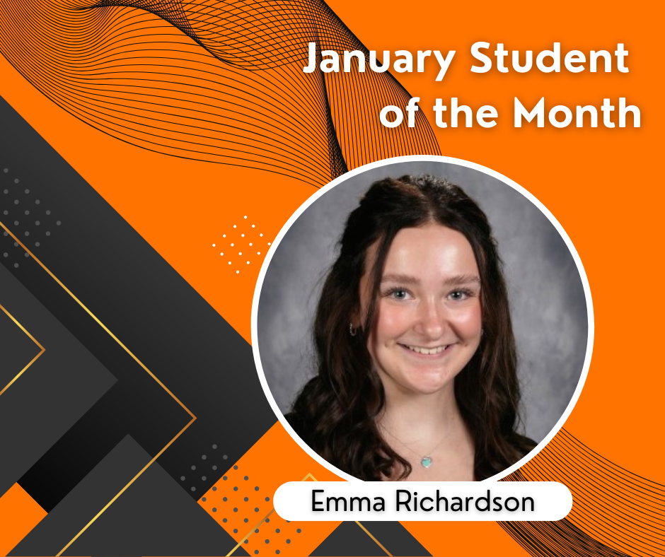 Image of Senior high January student of the month