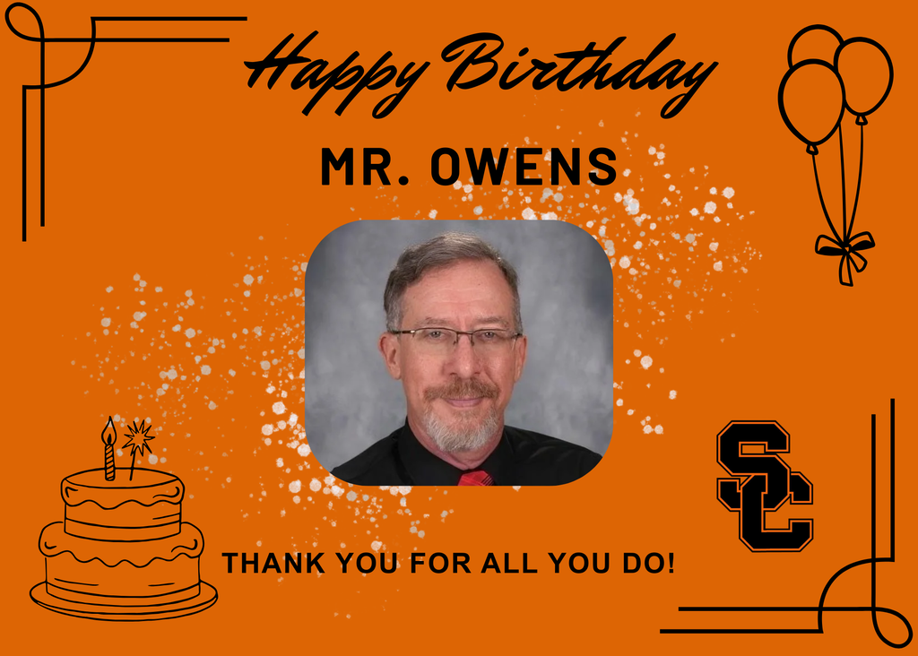 Happy Birthday Mr. Owens