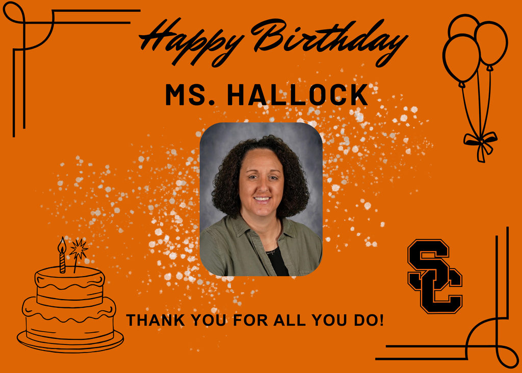 Happy Birthday Ms. Hallock