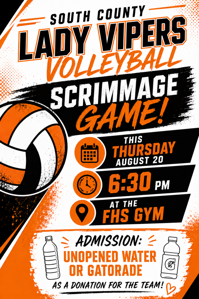 Scrimmage Game Flyer