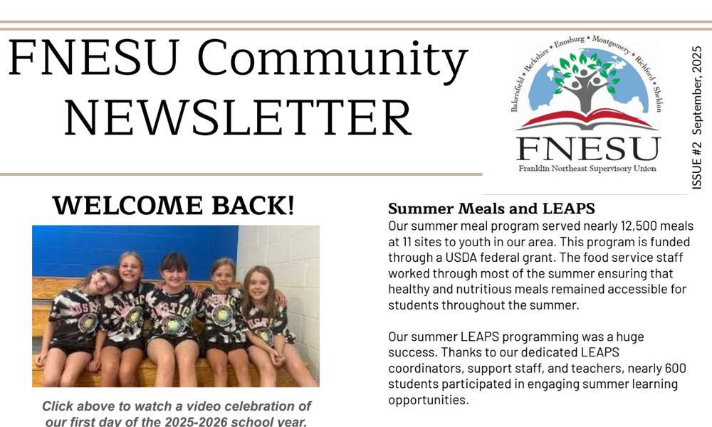 August Community Newsletter