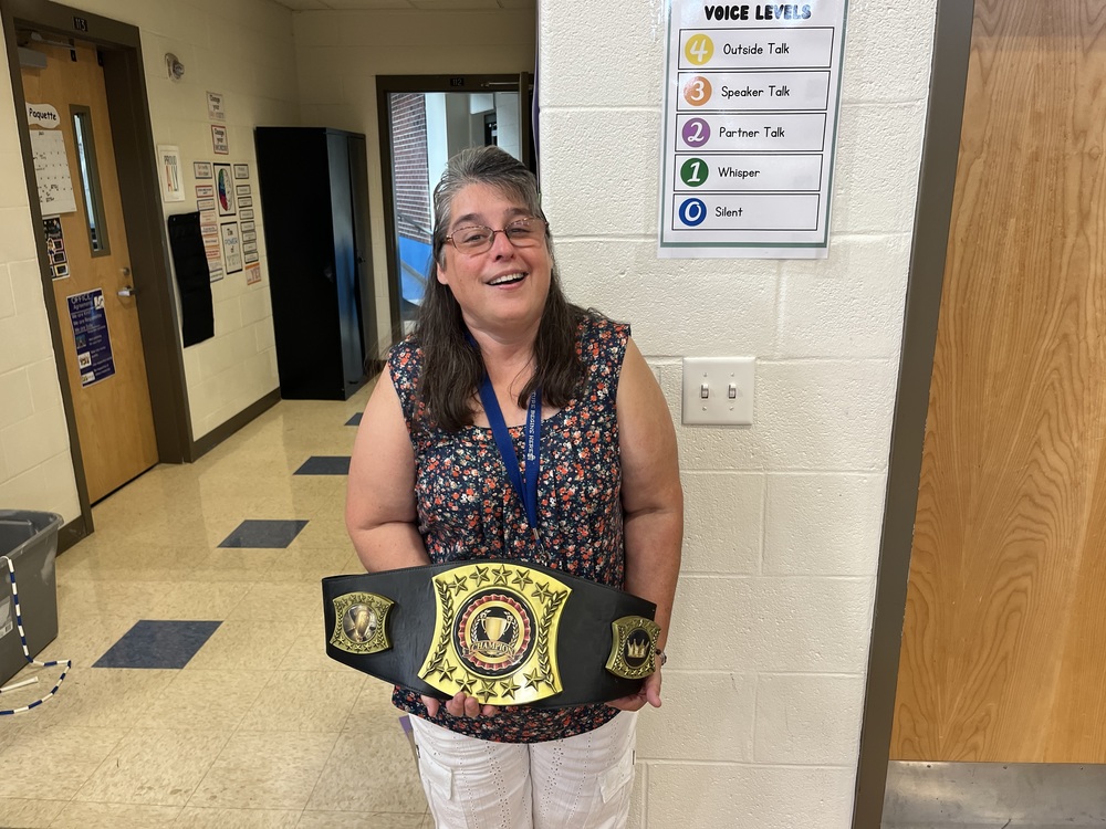 Staff Member of the Month - Mrs. Carpenter