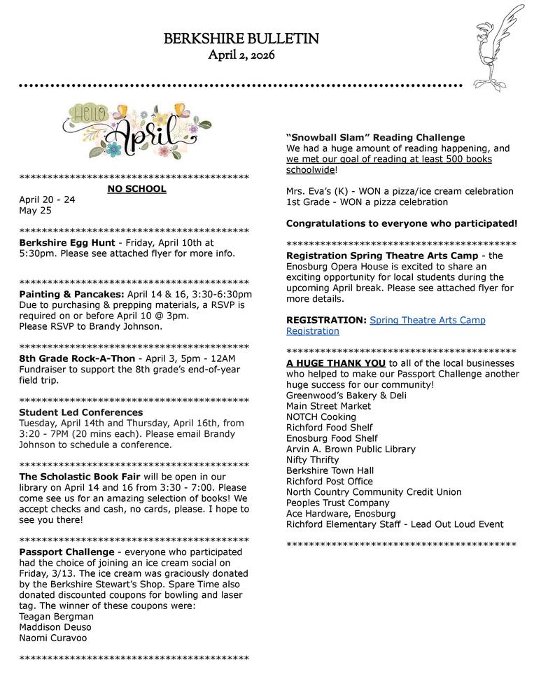Berkshire Bulletin 04.02.2026