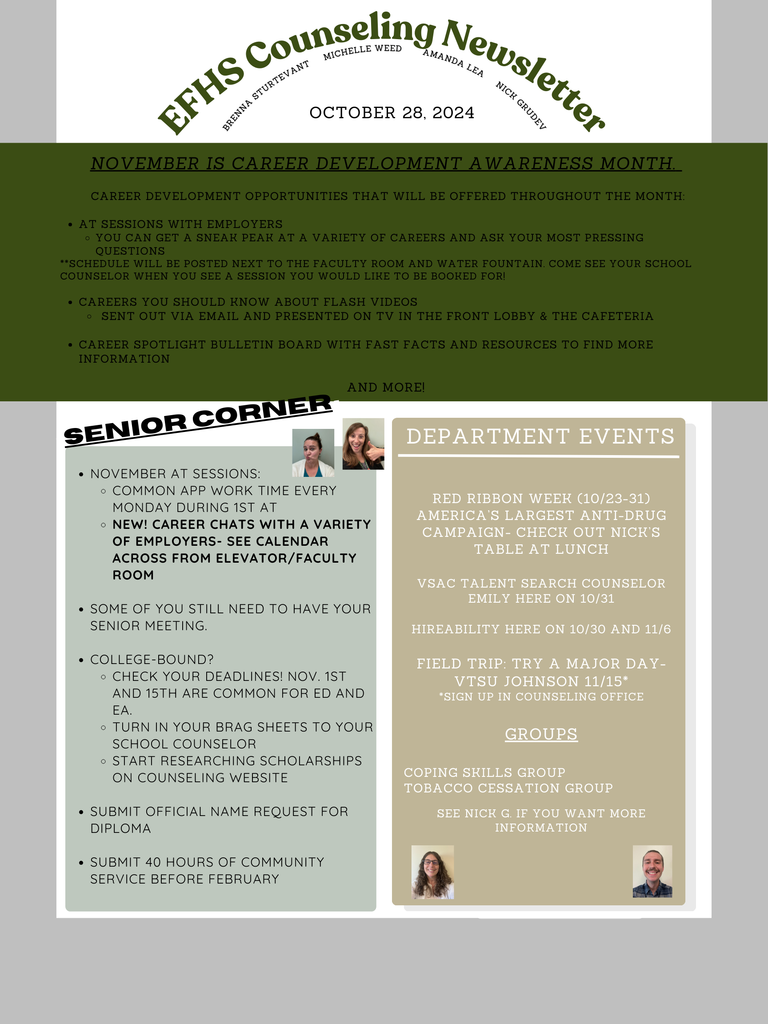 November Counseling