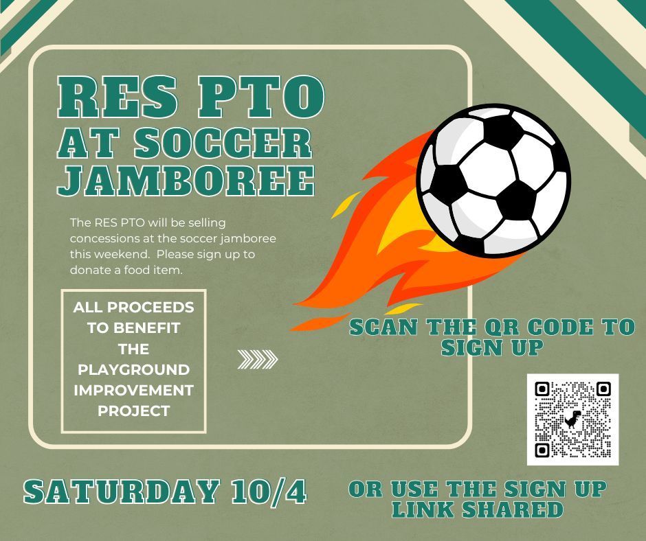 PTO food at the RES Soccer Jamboree