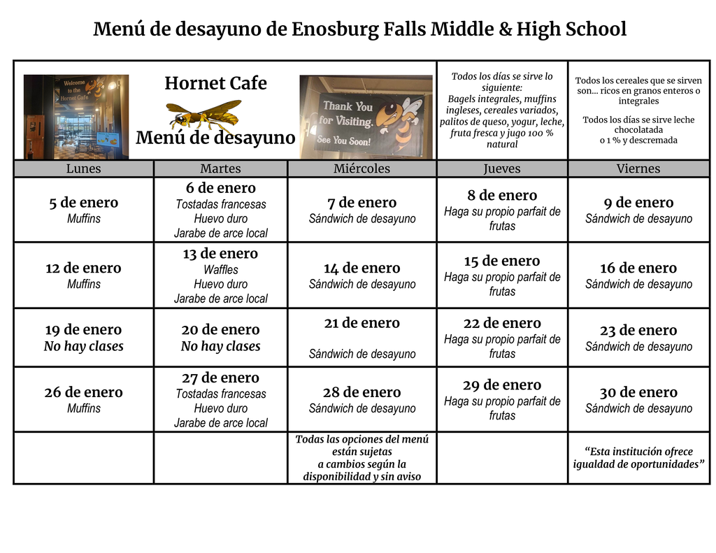 January Spanish Breakfast