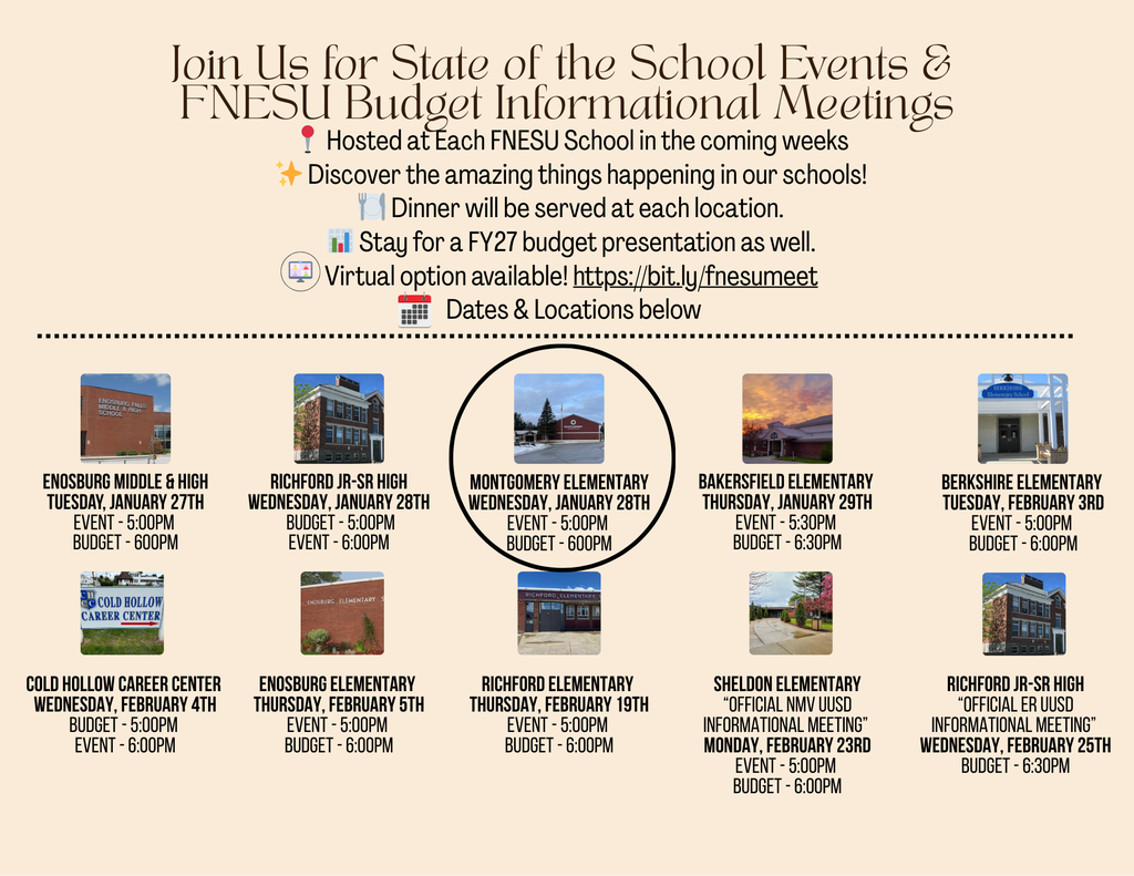state of the school event