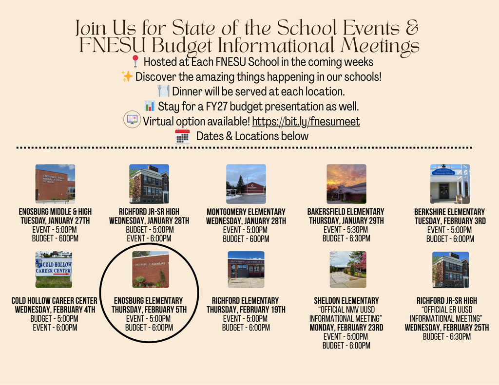 state of the school event
