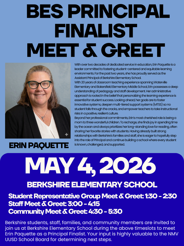 BES Principal Finalist Meet & Greet